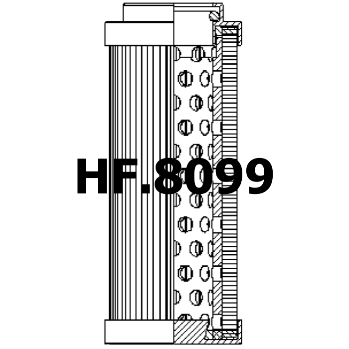 Side of Donaldson CM29101 - Hydraulikfilter
