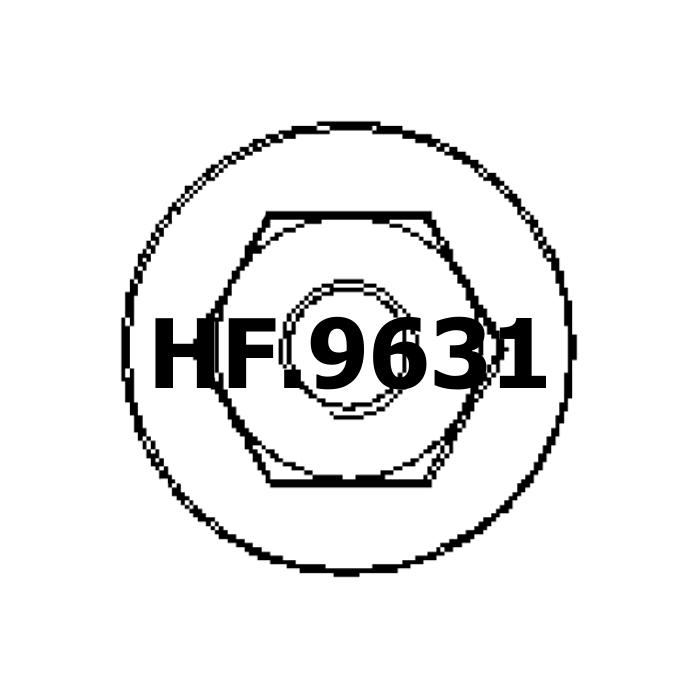 Top of Donaldson FIOA500 - Hydraulic Filter