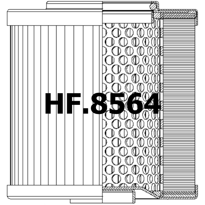 Side of Donaldson P550259 - Hydraulikfilter