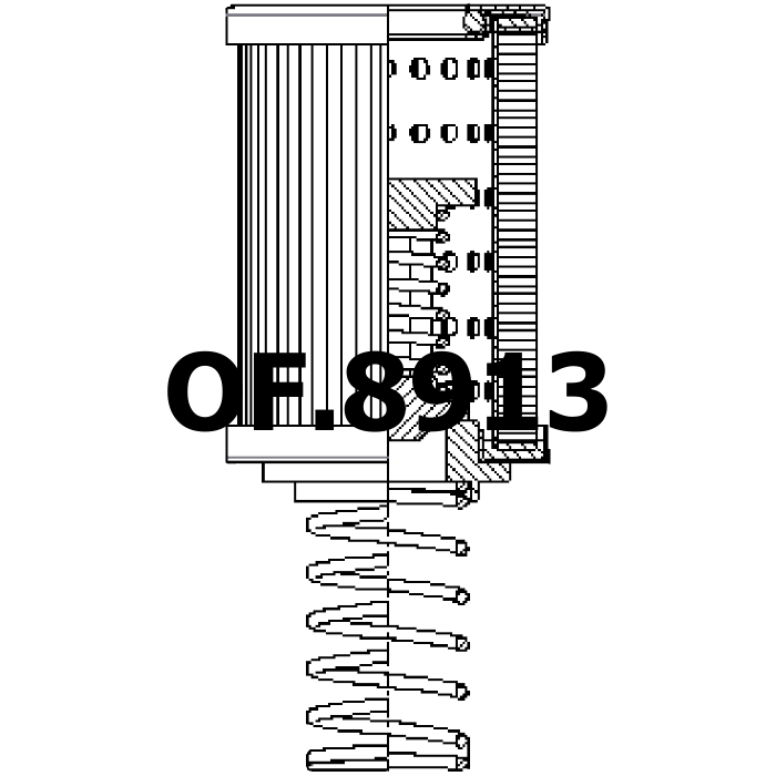 Side of Donaldson P763736 - Oil Filter