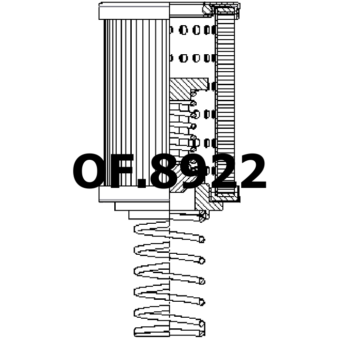 Side of Duplomatic FRTE112P10S - Oil Filter
