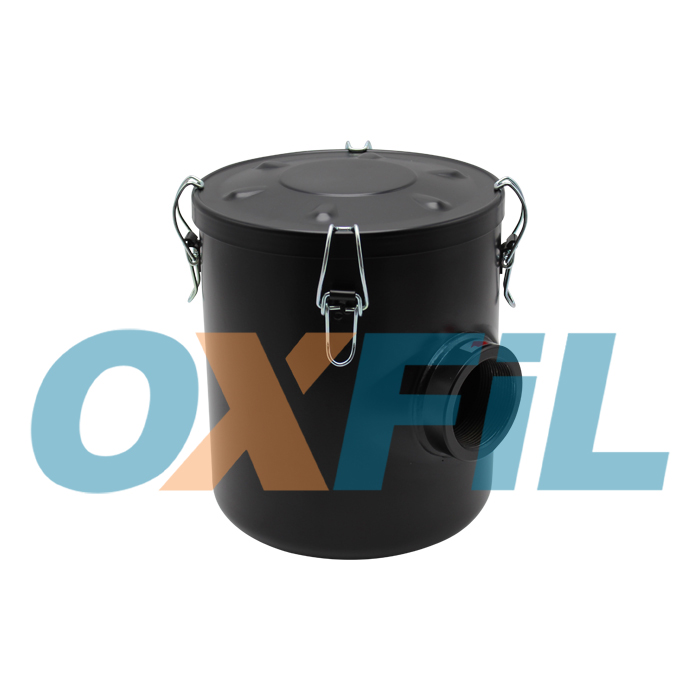Side of DVP 9001019 - Vacuum Filter Housing