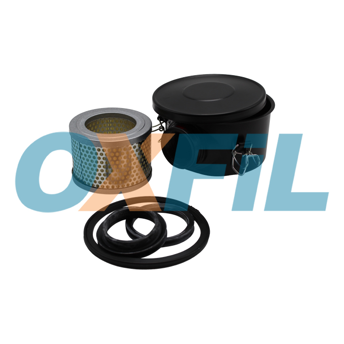 Bottom of DVP 9001022 - Vacuum Filter Housing