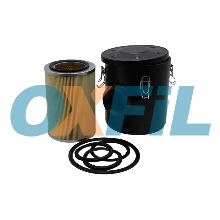 Bottom of DVP 9001040 - Vacuum Filter Housing
