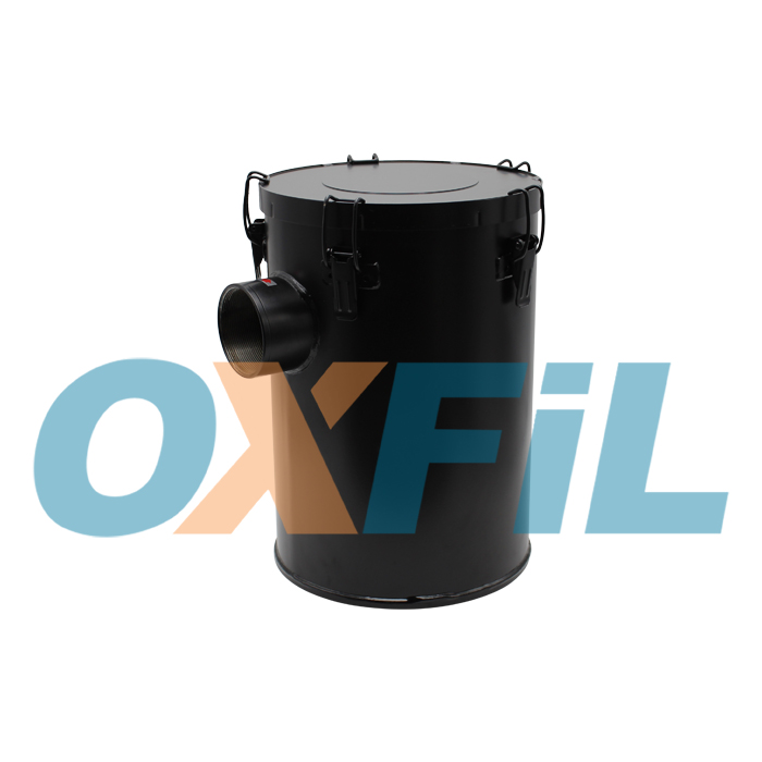 Side of DVP 9001085 - Vacuum Filter Housing