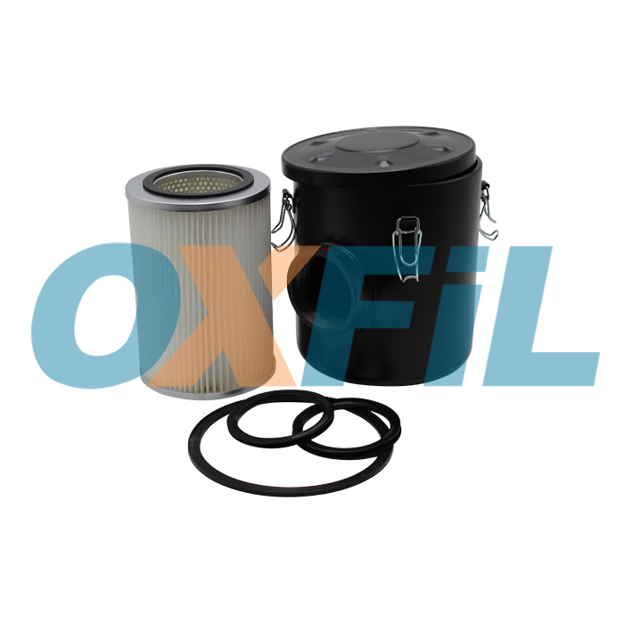 Bottom of Elmo Rietschle 2033020712000 - Vacuum Filter Housing