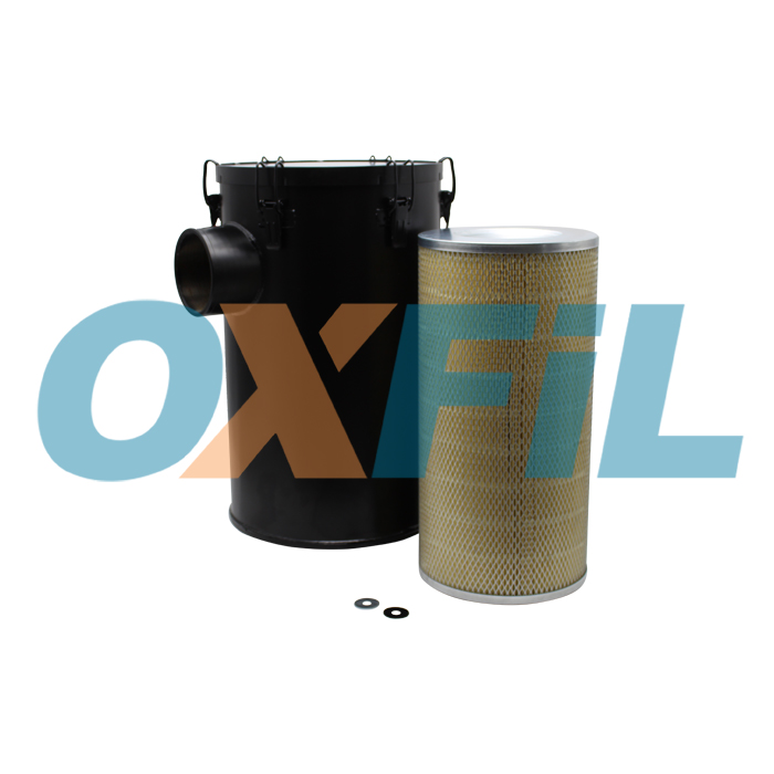 Bottom of Elmo Rietschle 2BX4 070 - Vacuum Filter Housing
