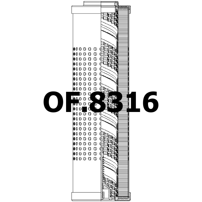 Side of Epe 11140P10 - Oil Filter