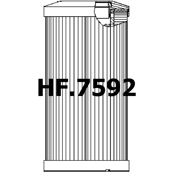 Side of Epe 2140H3XLC000P - Hydraulic Filter