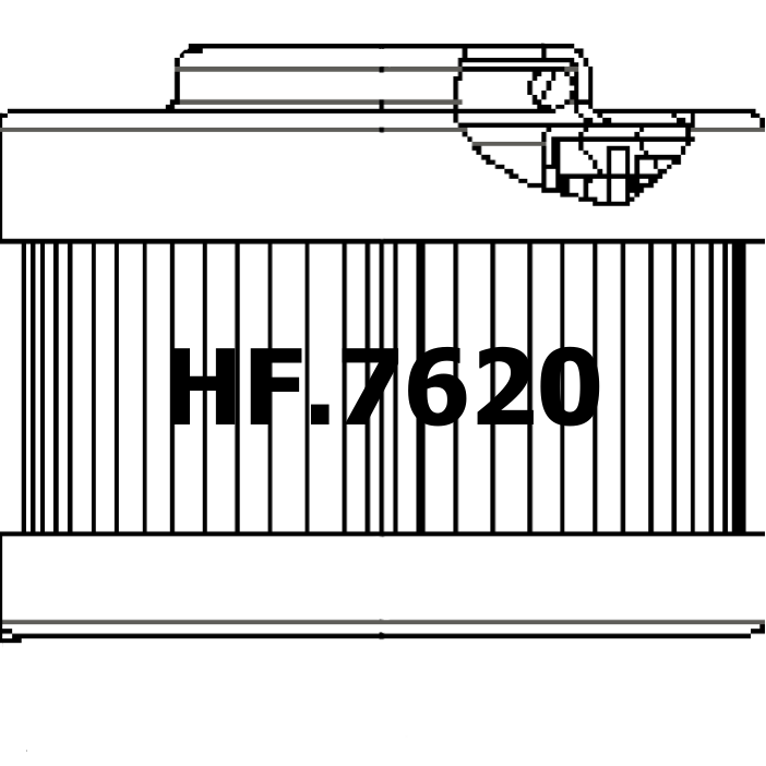 Side of Epe 232G100A000P - Hydraulic Filter