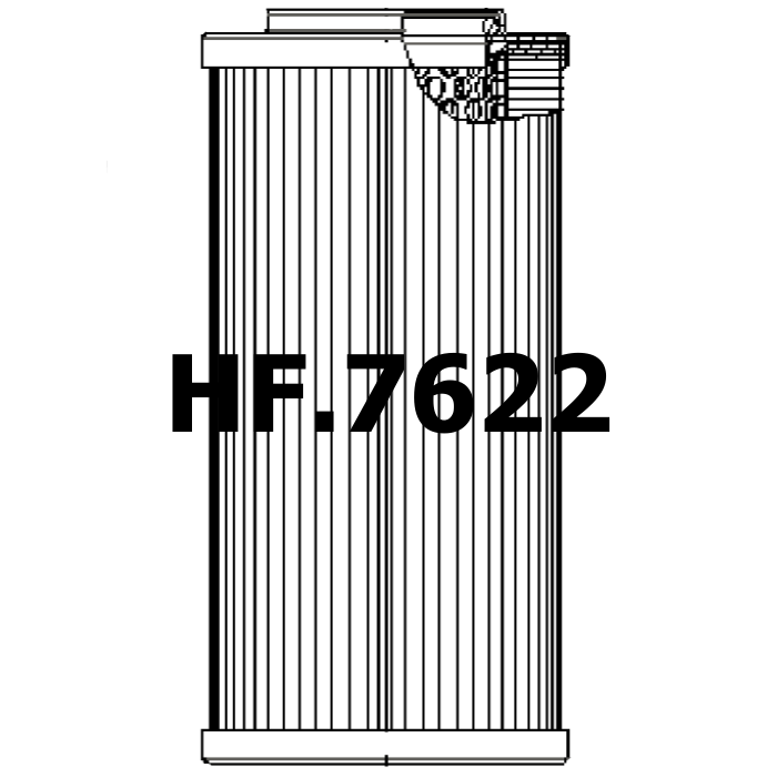Side of Epe 2460H10SLA000P - Hydraulic Filter