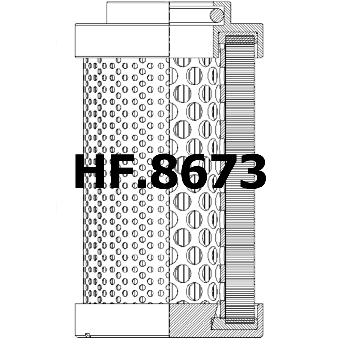 Side of Epe E400HL110H6LLLA - Hydraulic Filter