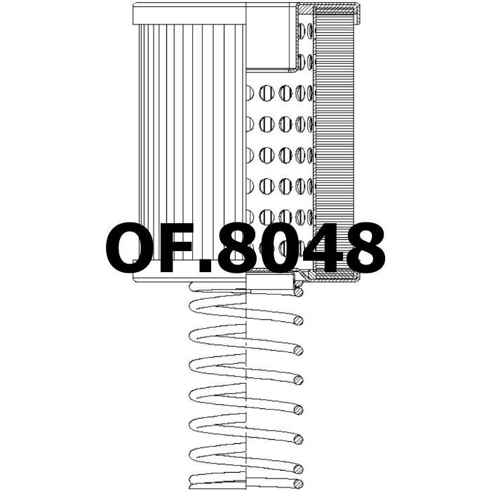 Side of Fai Filtri 001-6-0289 - Oil Filter