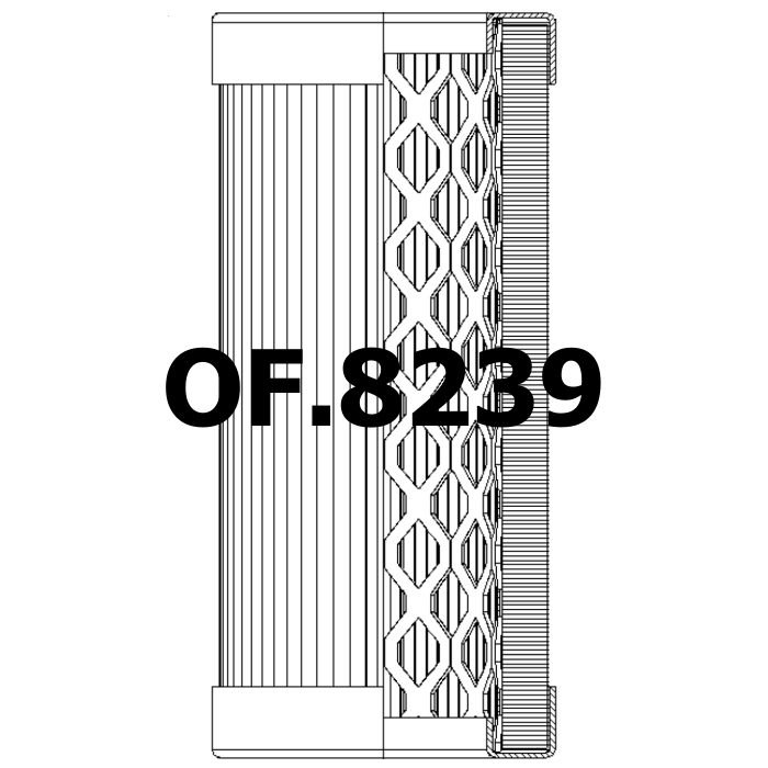 Side of Fai Filtri 001-8-0928 - Oil Filter