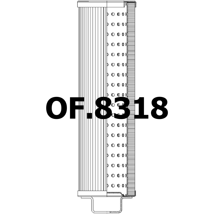 Side of Fai Filtri 025-4-0803 - Oil Filter
