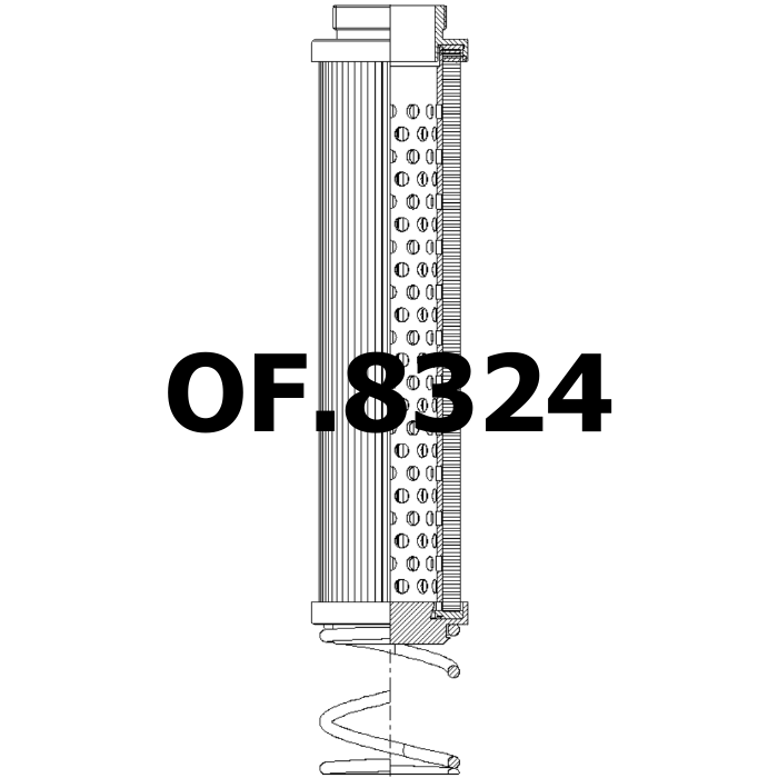 Side of Fai Filtri 025-4-0850 - Oil Filter