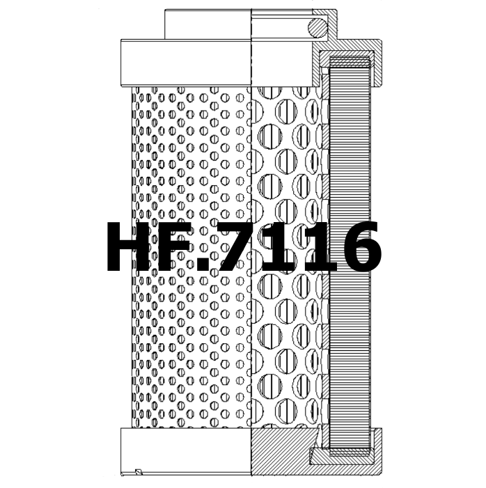 Side of Fai Filtri 045-4-0091 - Hydraulic Filter
