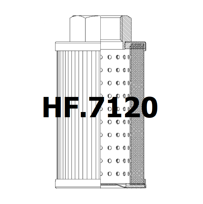 Side of Fai Filtri 045-4-0096 - Hydraulic Filter