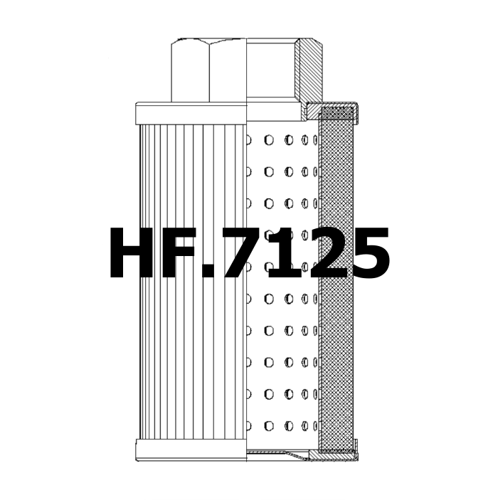 Side of Fai Filtri 045-4-0111 - Hydraulic Filter