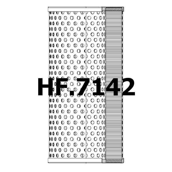 Side of Fai Filtri 055-4-0350 - Hydraulic Filter