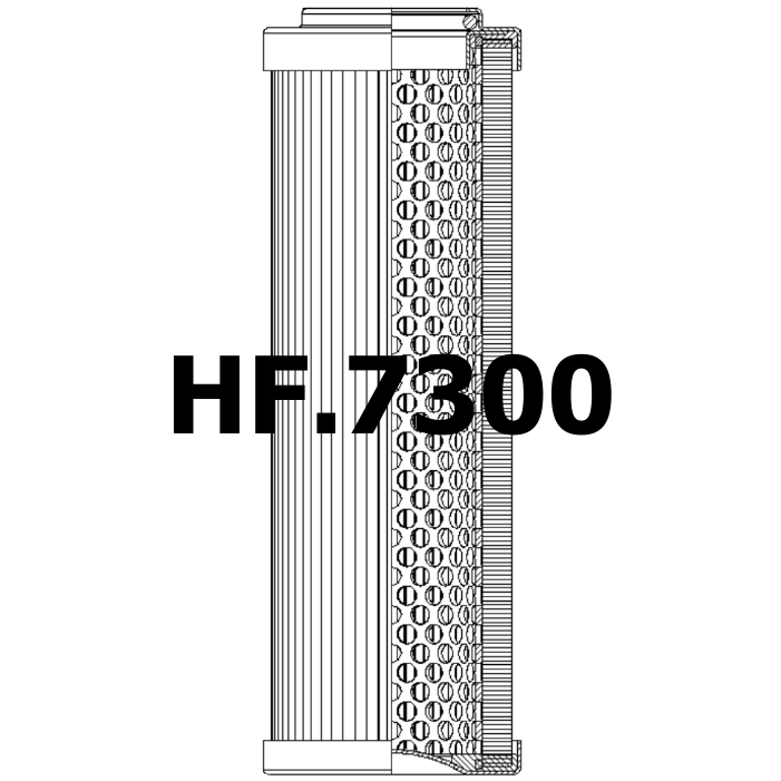 Side of Fai Filtri CF-01-E-170-A16-NA - Hydraulic Filter