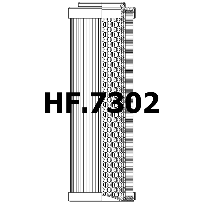 Side of Fai Filtri CF-01-E-170-A25-NV - Hydraulic Filter