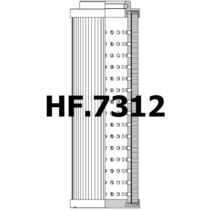 Side of Fai Filtri CF-01-E-240-A10-HV - Filtro idraulico