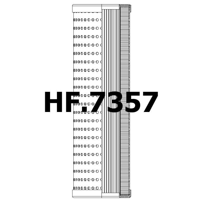 Side of Fai Filtri CF-01-TS-210-B-M60-NA - Hydraulic Filter