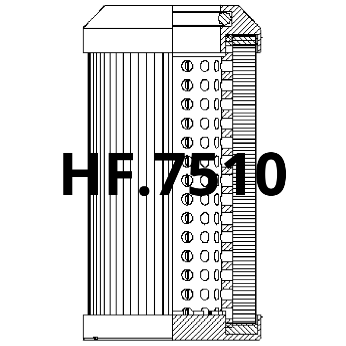Side of Fai Filtri CF-135-1-A03-HA - Hydraulic Filter