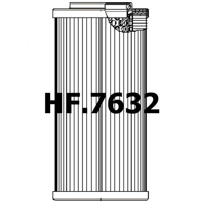 Side of Fai Filtri CF-2-90-P10-NA - Hydraulic Filter