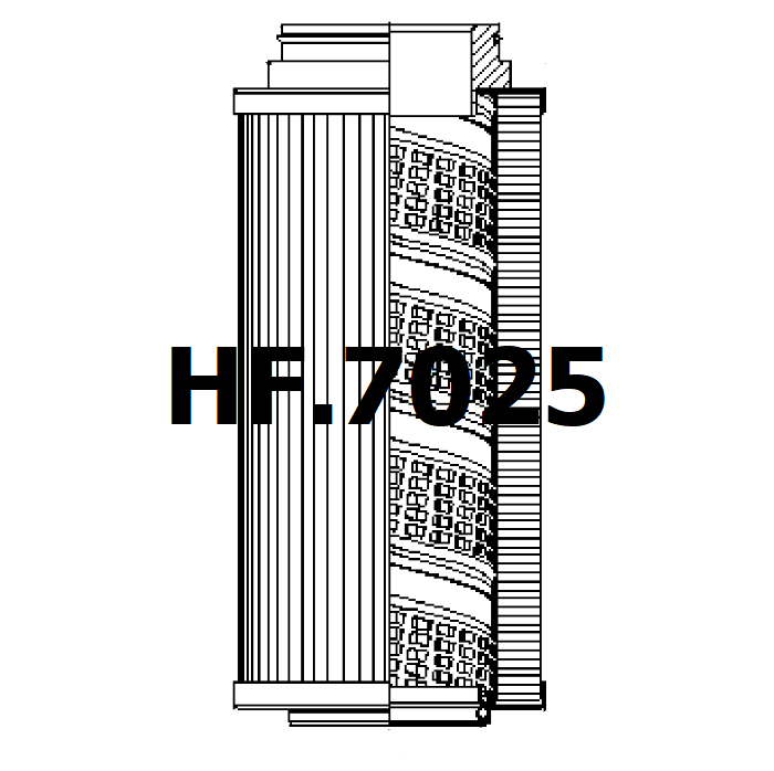 Side of Fai Filtri CF-38-R-2-A10-NV - Hydraulic Filter