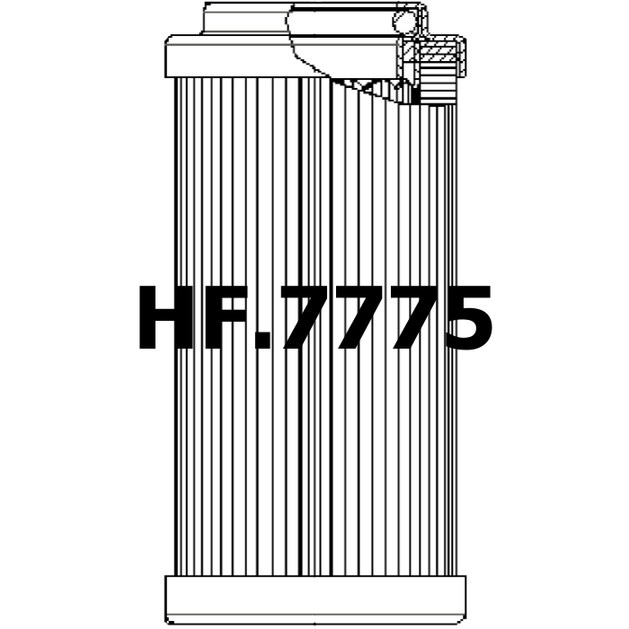 Side of Fai Filtri CF-8-126-A03-NA - Filtro idraulico