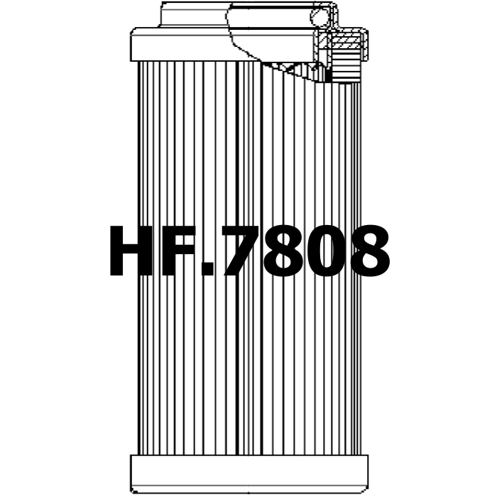 Side of Fai Filtri CF-8-127-M10-NA - Hydraulikfilter