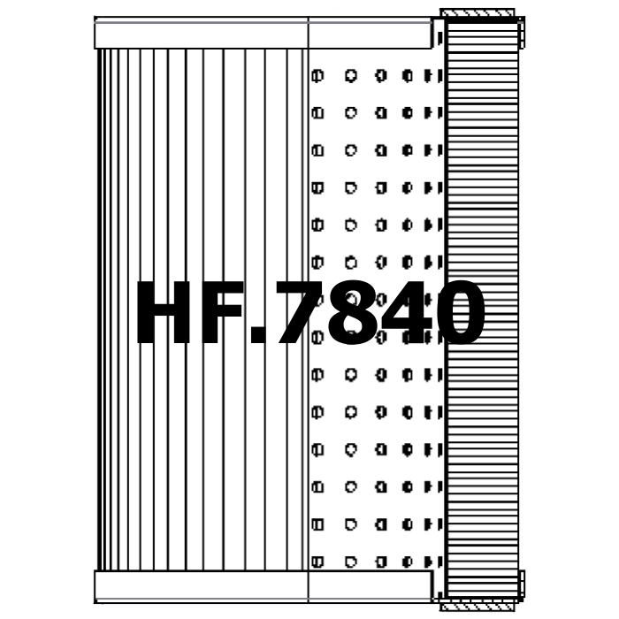 Side of Fai Filtri CF-8-264-M60-NA - Hydraulic Filter