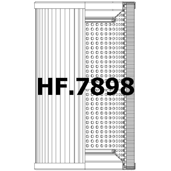 Side of Fai Filtri CF-840-1-A03-NV - Hydraulic Filter
