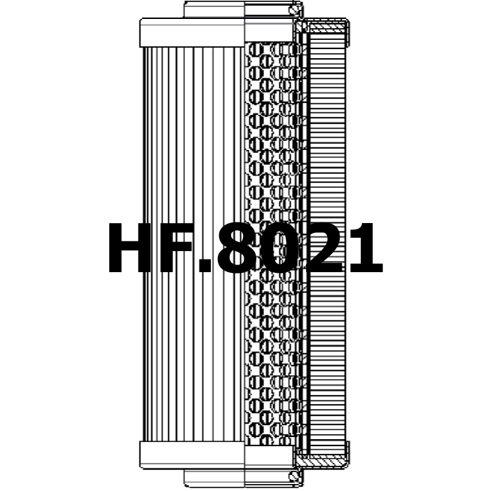 Side of Fai Filtri CF-870-2-A06-NV - Hydraulic Filter