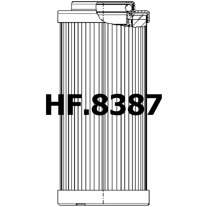 Side of Fai Filtri CF-DN-0630-A06-NV - Hydraulic Filter