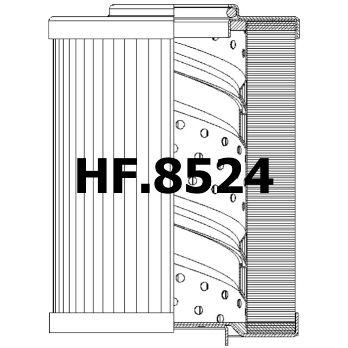 Side of Fai Filtri CHP-271-P10-NA - Hydraulikfilter