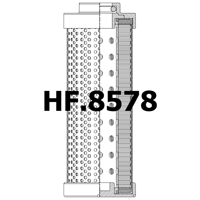 Side of Fai Filtri D-0030-A10-NHV - Hydraulic Filter