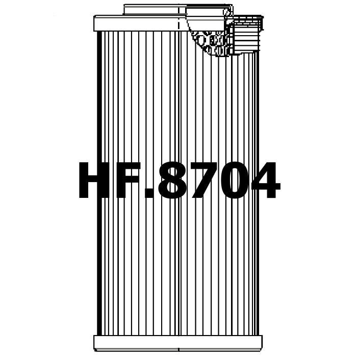 Side of Fai Filtri D-0140-A03-HA - Hydraulic Filter