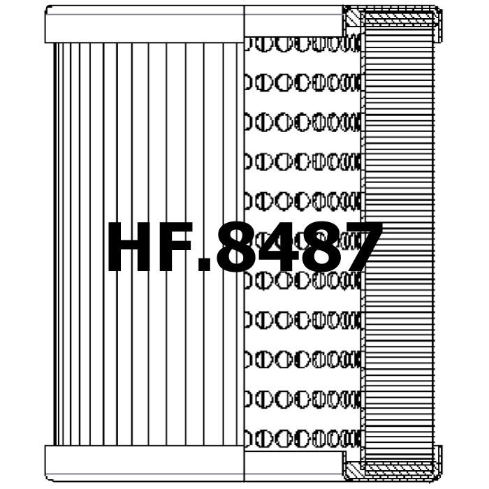 Side of Fai Filtri MU-100-A10 - Hydraulic Filter