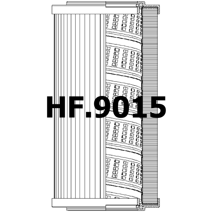 Side of Fai Filtri MU-850-M90 - Hydraulic Filter