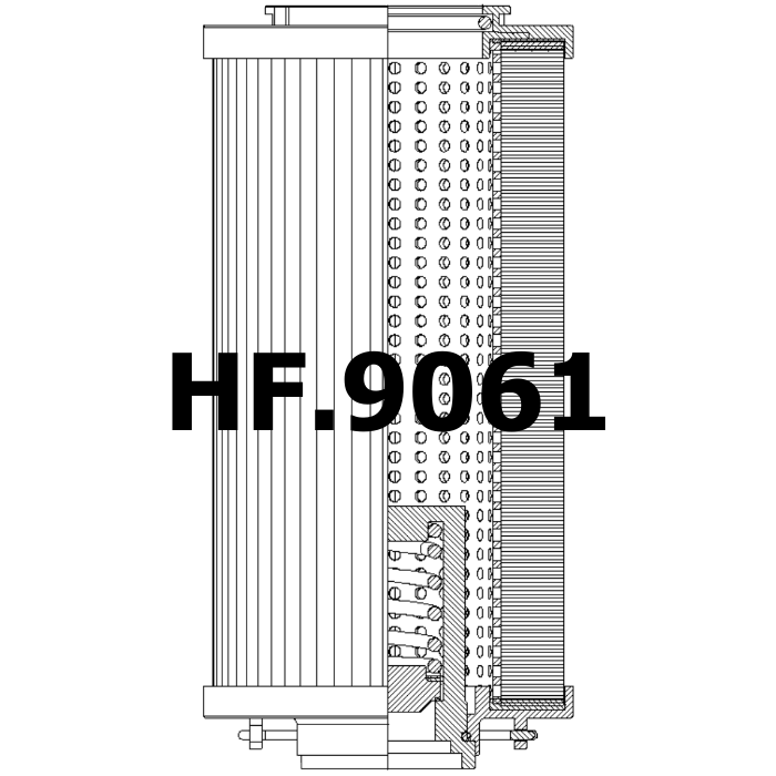 Side of Fai Filtri R-0110-A25-NA - Filtros Hidraulicos