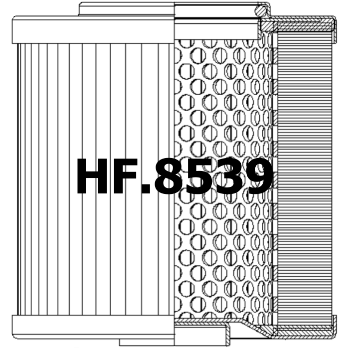 Side of Fairey Arlon 370L110A - Hydraulic Filter