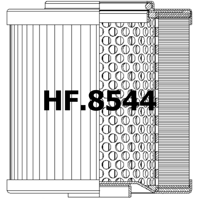 Side of Fairey Arlon 370P110 - Hydraulic Filter
