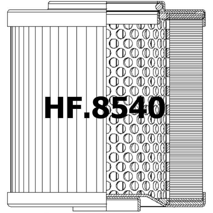 Side of Fairey Arlon 370Z122H - Hydraulic Filter