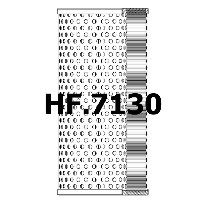 Side of Fawcett B40075L - Hydraulic Filter