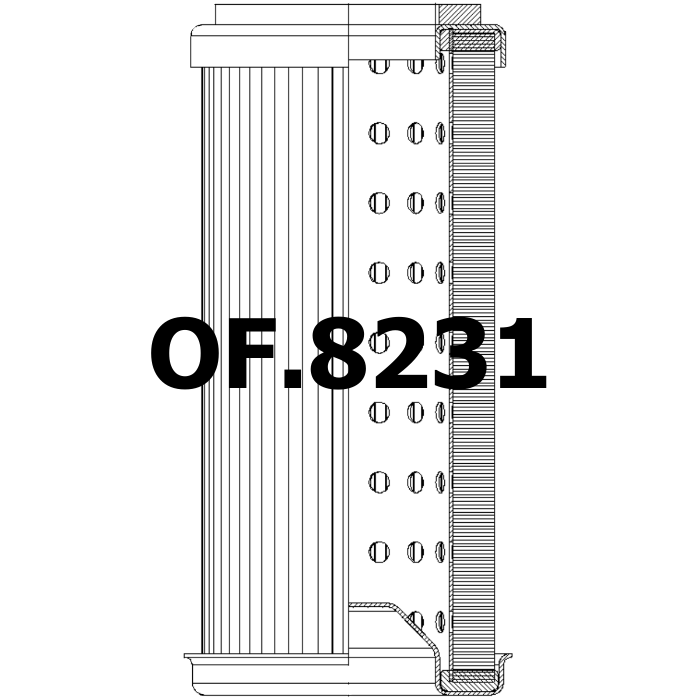 Side of FBN FR601778 - Oil Filter