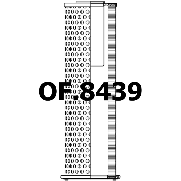 Side of FBN HI307043 - Oil Filter