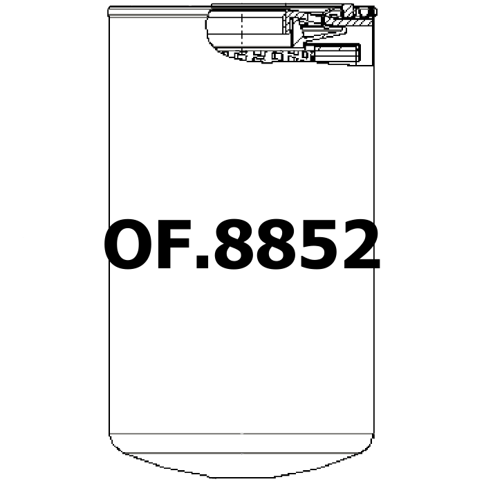 Side of Filtrec A221C10BM - Oil Filter